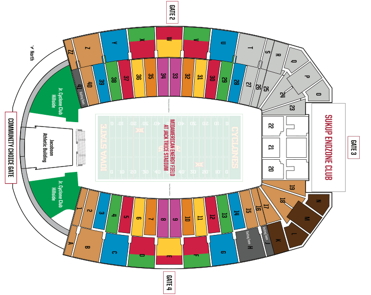 Football Seating Chart